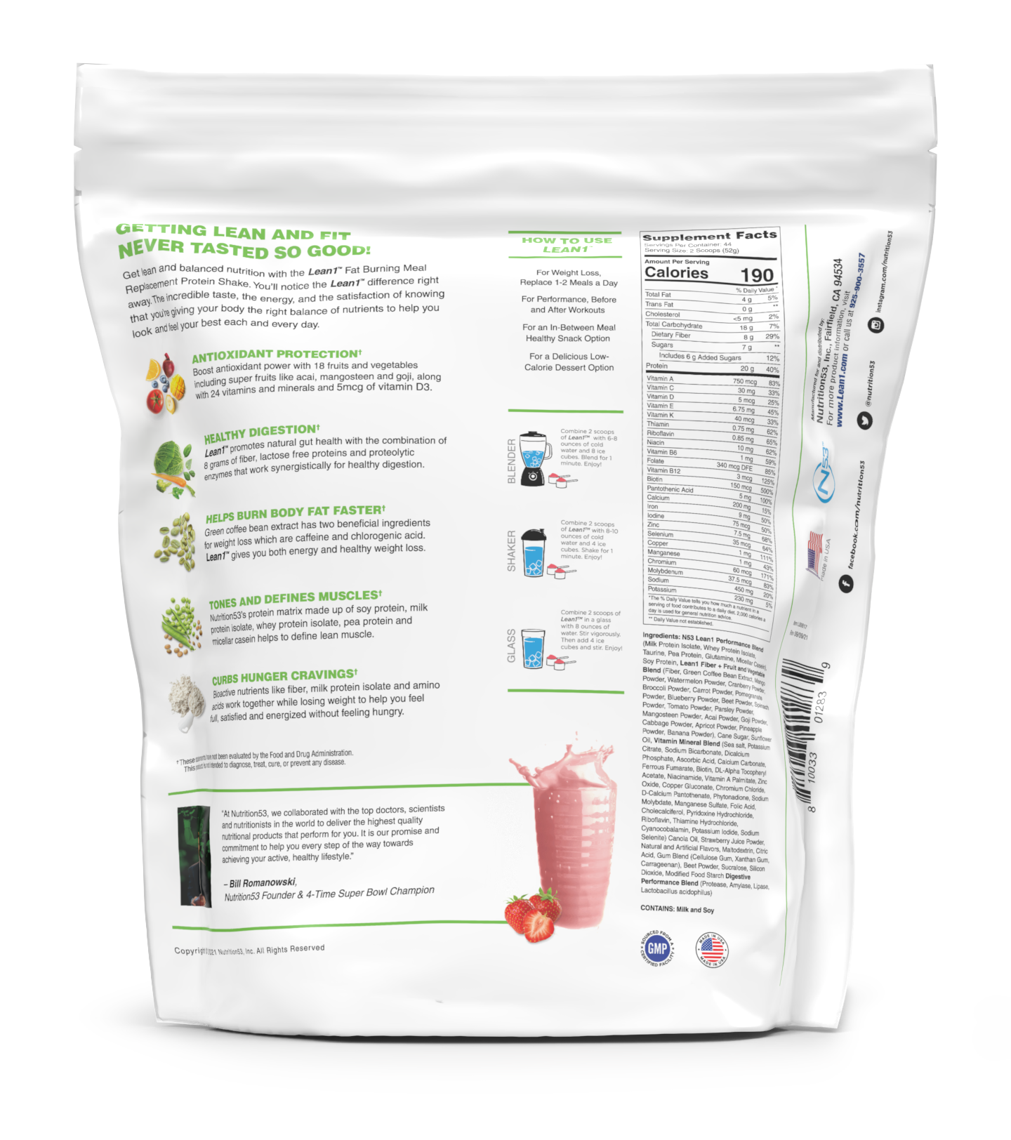 Strawberry (44 servings)