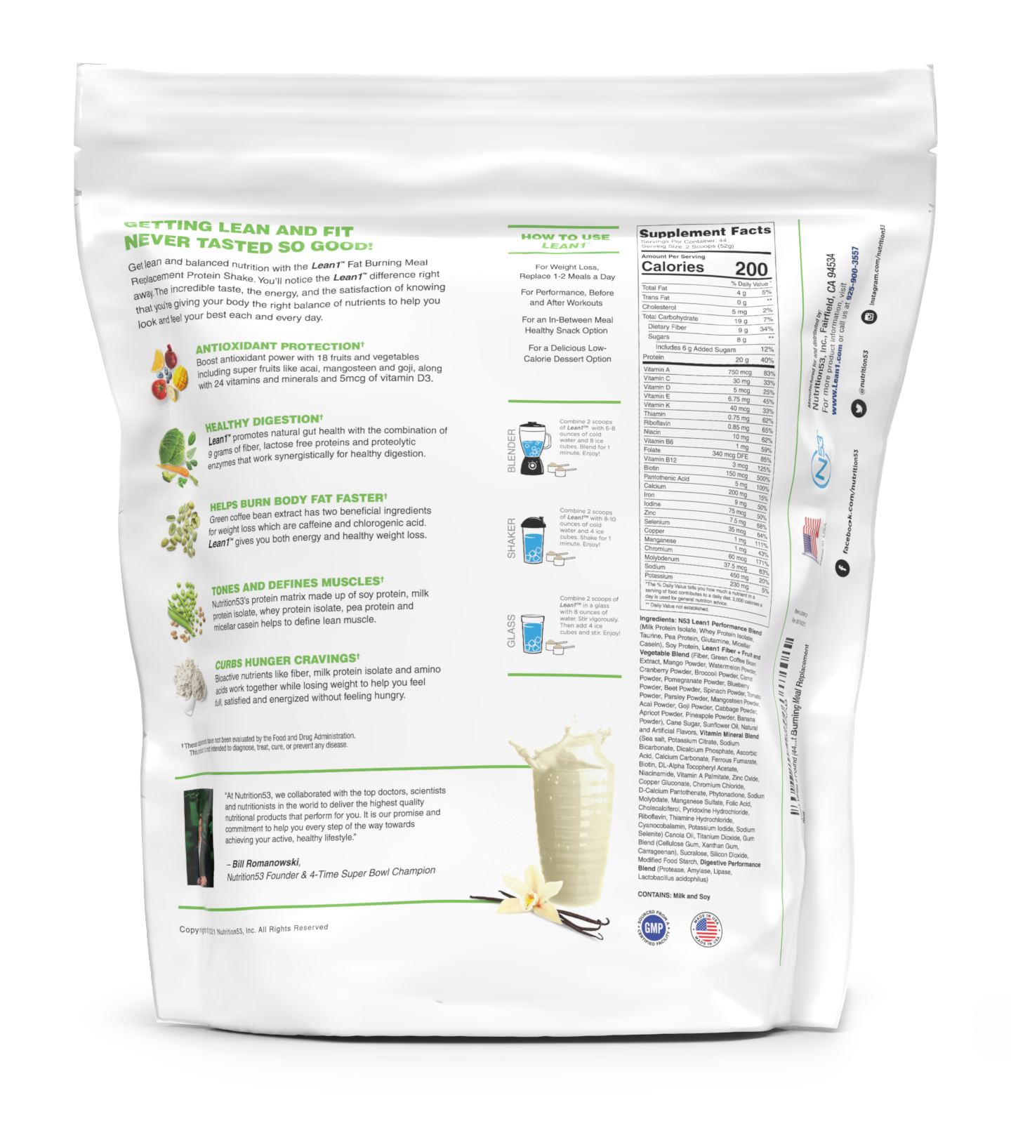 Vanilla (44 servings)